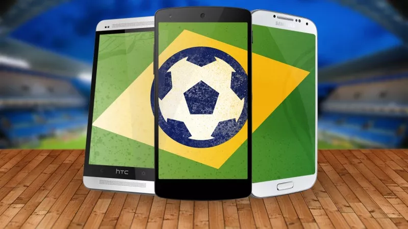 Copa do Mundo no celular
